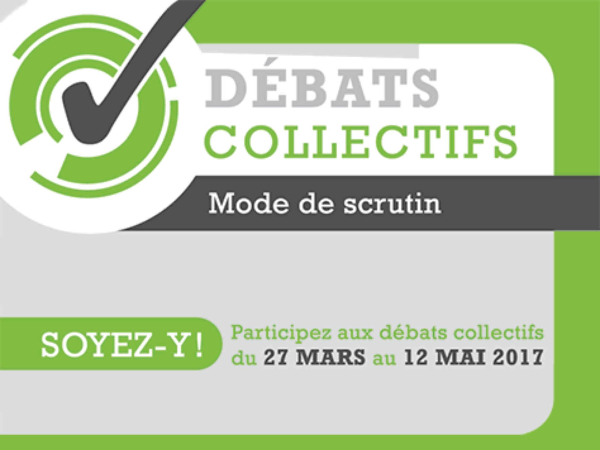 Scrutin actualite