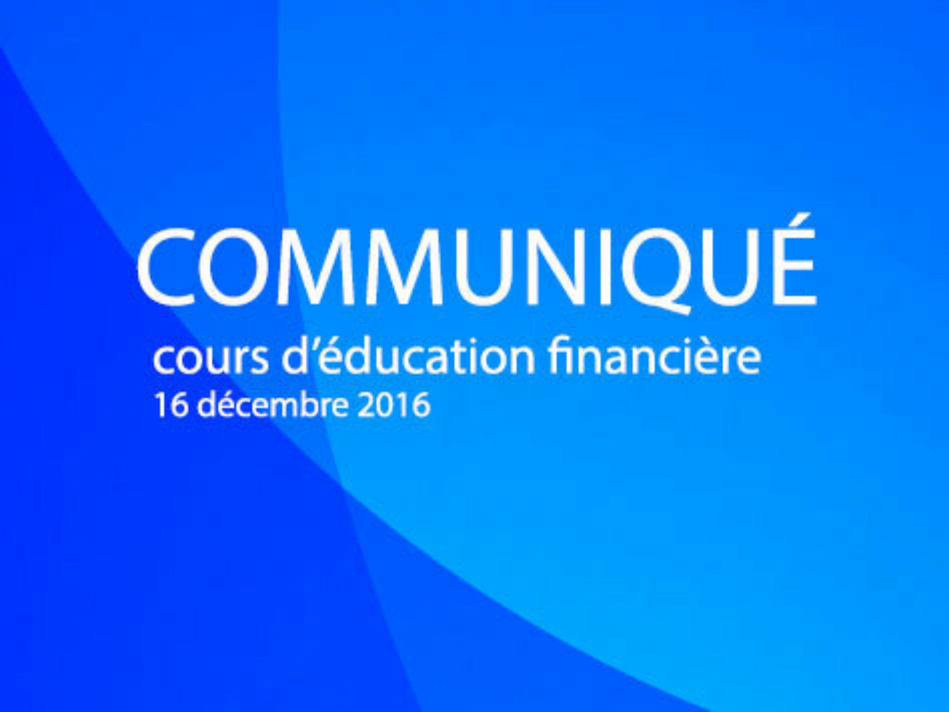 Actualite communique