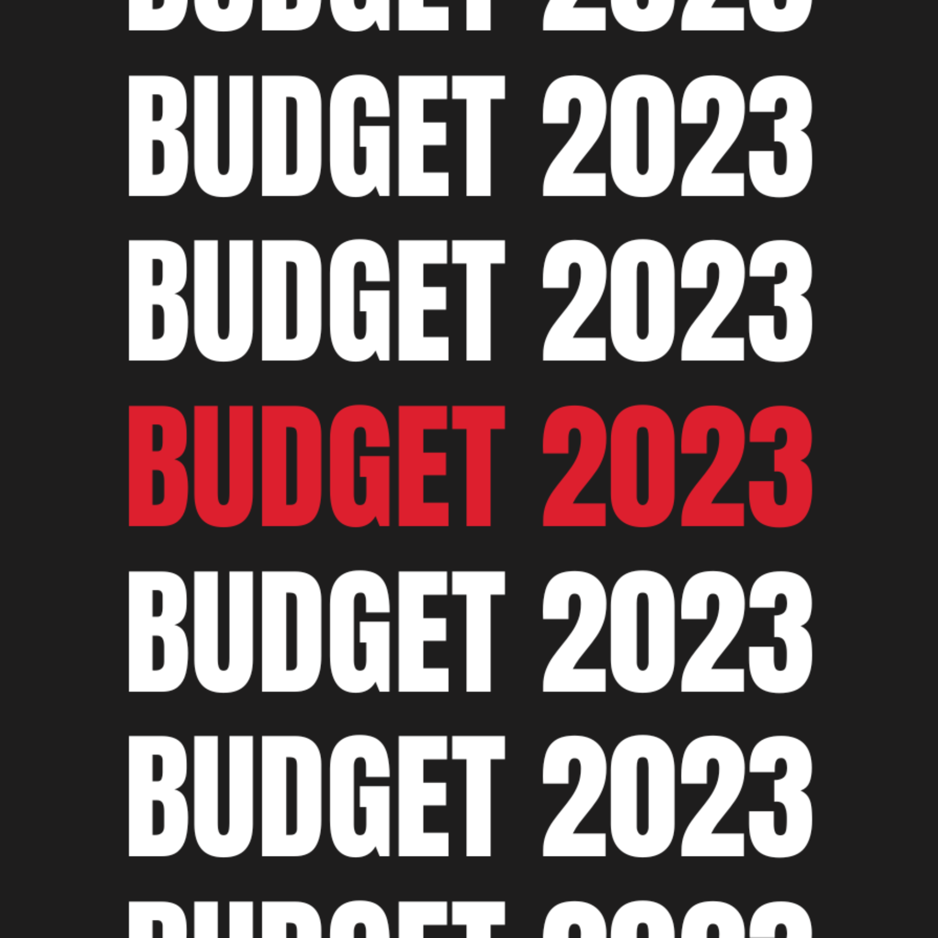 Budget carre